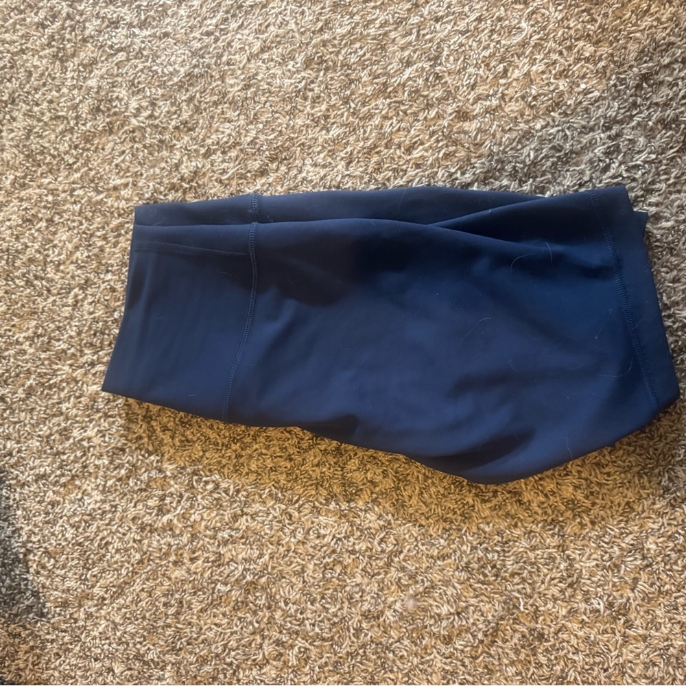 Wunder Train Navy Blue Lulu biker shorts
